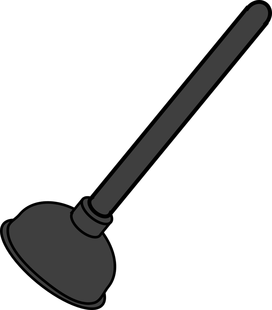 Ventouse-évier-bouché